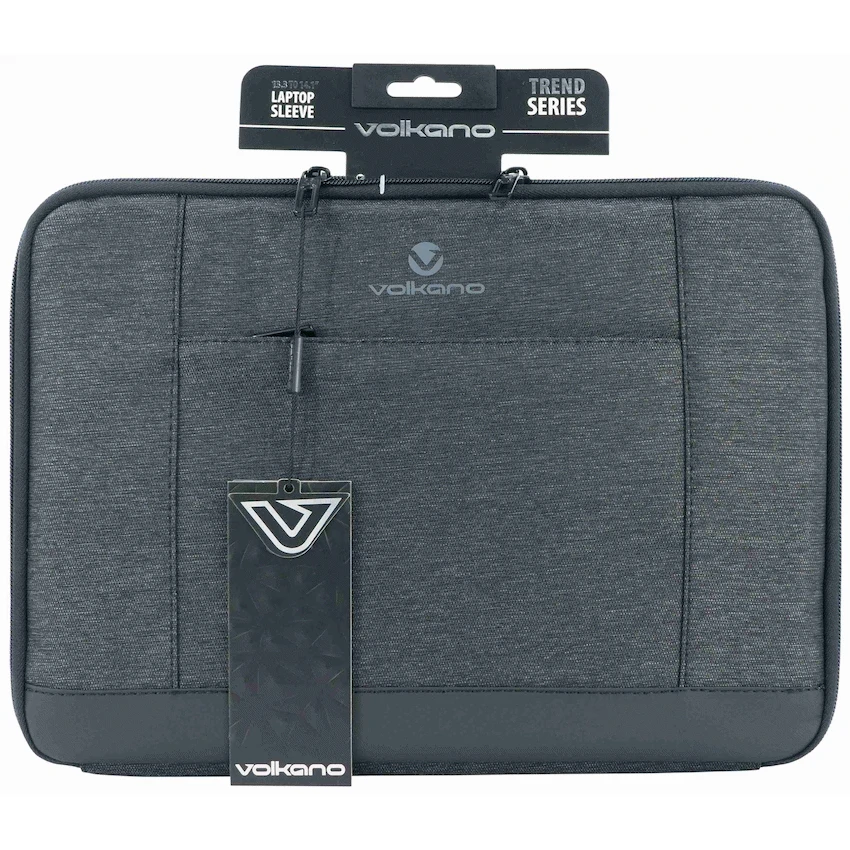 Volkano Trend Series 13.3 to 14.1-Inch Laptop Sleeve - Grey