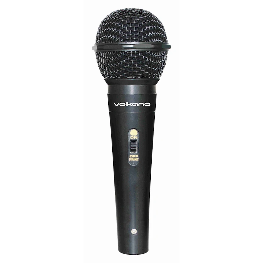 Volkano Ace Series Metal Wired Dynamic Vocal Microphone - Black - Image 2