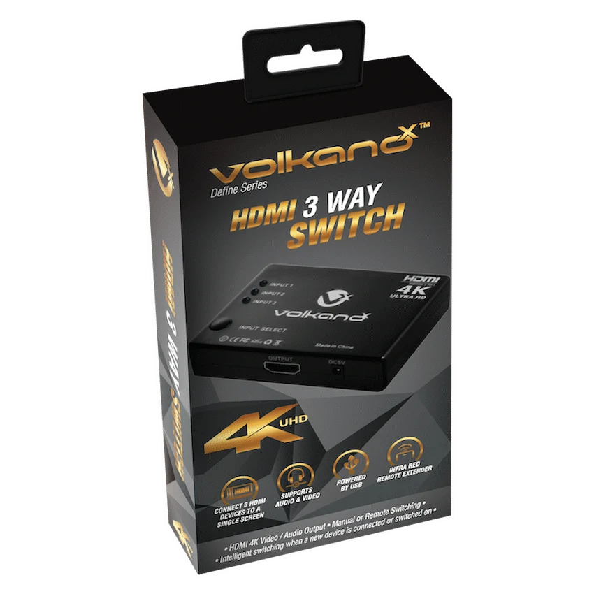VolkanoX Define Series HDMI Switch 3-Way - Image 2