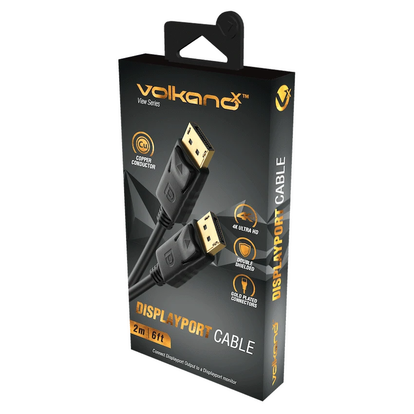 VolkanoX View Series DisplayPort Cable 2m - Image 3