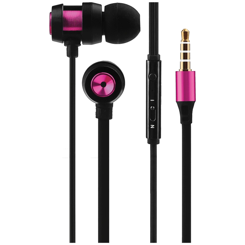 Volkano Alloy series metal earphone - Purple