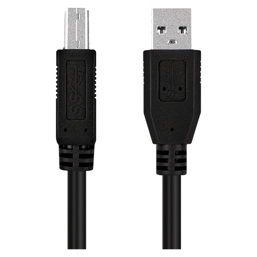 Volkano Print Series USB Printer Cable 1.8m - Black - Image 2