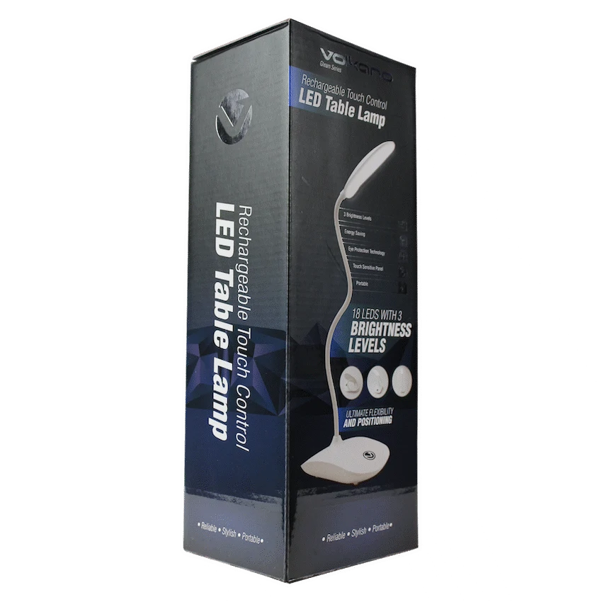 Volkano Gleam series desk lamp - white - Image 6