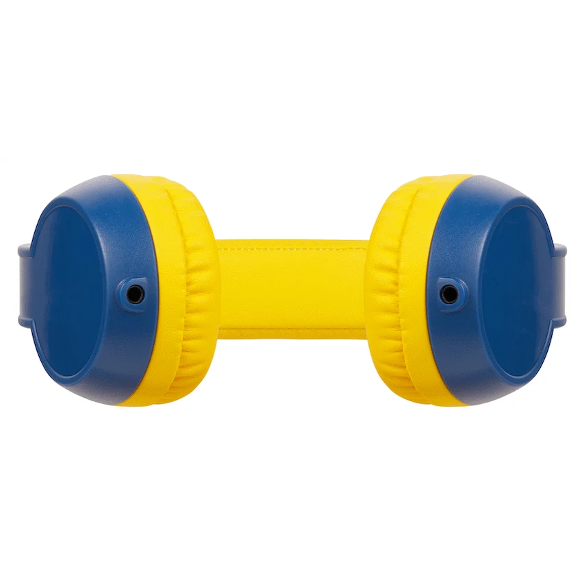 Volkano Sidekick Series Wired Kiddies Headphones with Share Port - Yellow/Blue - Image 3
