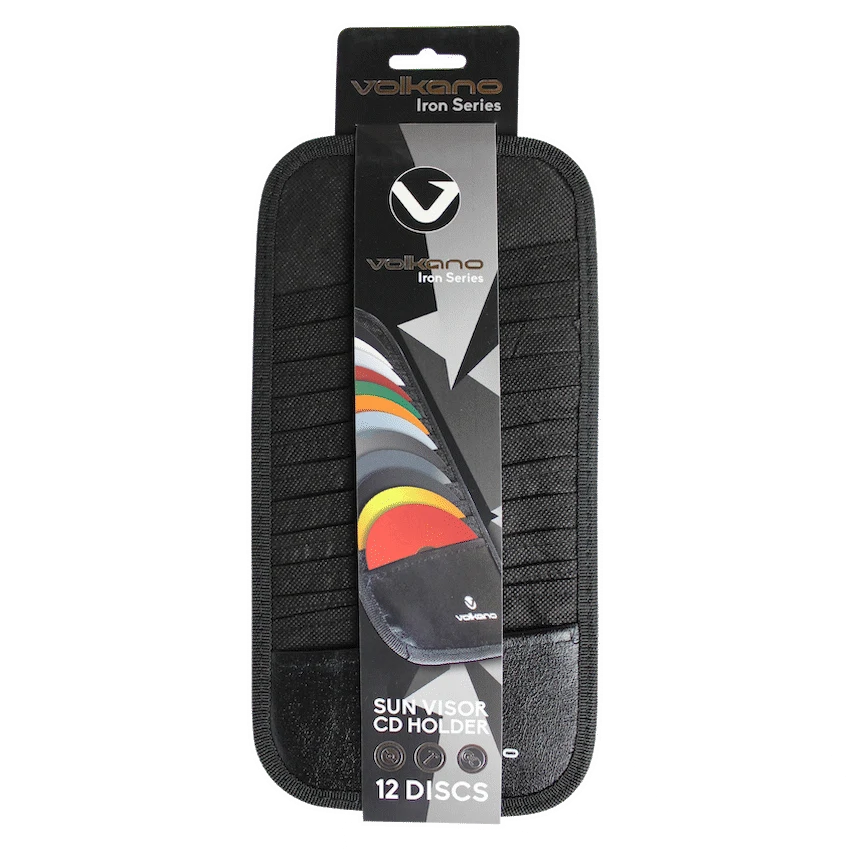 Volkano Iron Series Sun Visor CD Holder (12 Discs) - Image 2