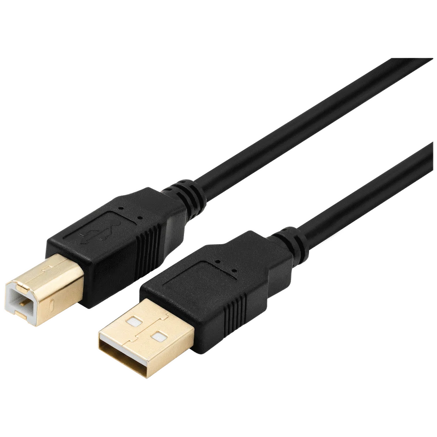 Volkano Print Series USB Printer Cable 1.8m - Black