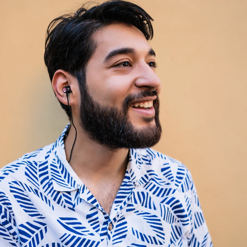 Volkano Alloy series metal earphone - Purple - Image 5