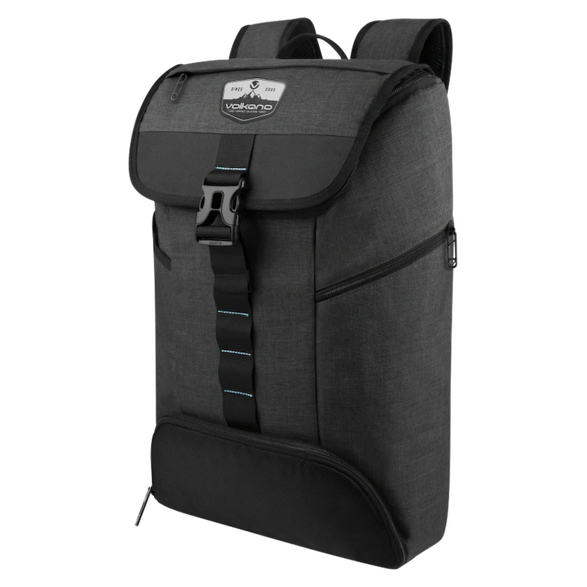 Volkano Madrid Laptop Satchel - Charcoal