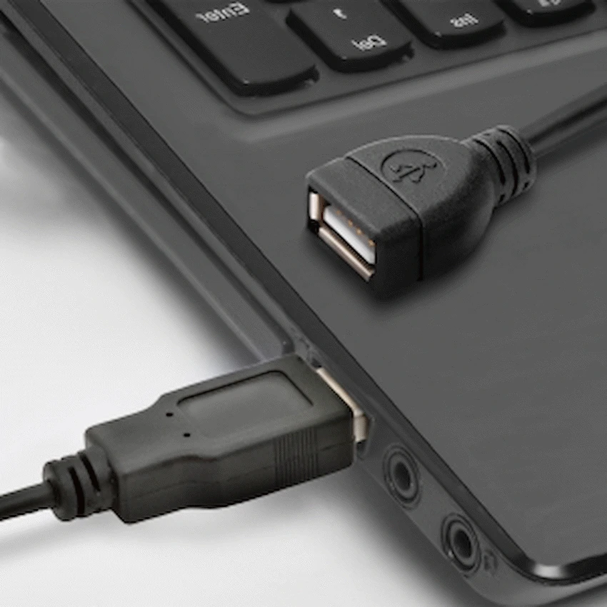 Volkano Extend Series USB Extension Cable - 2m - Black - Image 3