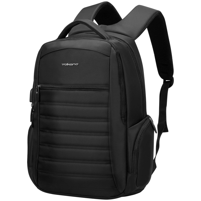 Volkano Boston 15.6" Laptop Backpack - Black