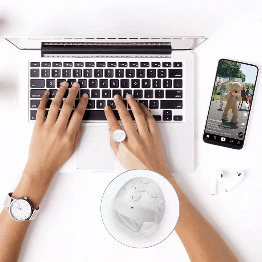 Volkano Clout series Social Media Remote Controller Ring - Image 2