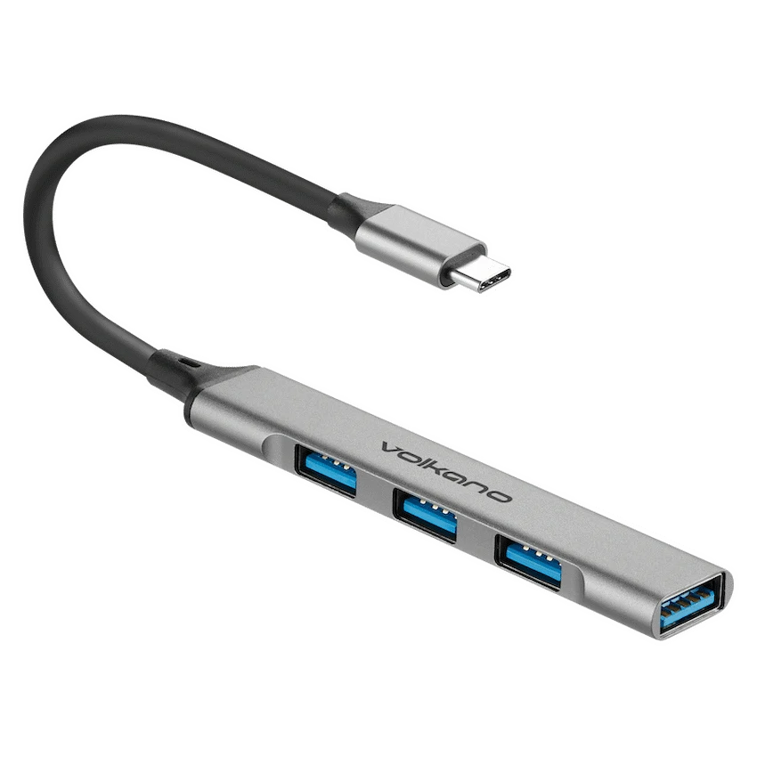 Volkano Expand Series Type-C to 4-Port USB Hub