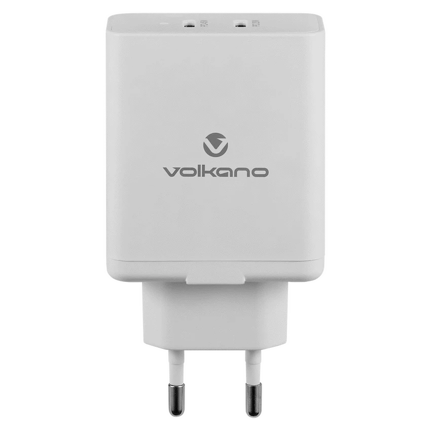 Volkano Potent Duo Series 65w Dual PD Compact Wall Charger - Image 2