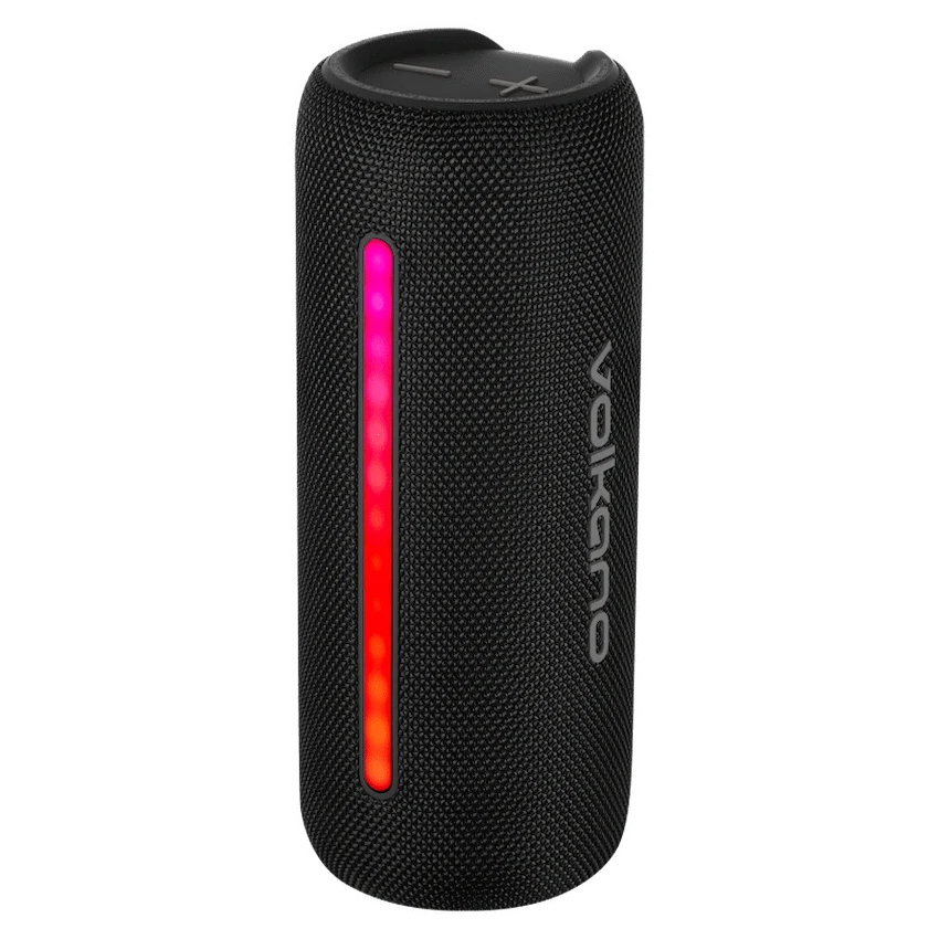 Volkano Rave Series Portable Bluetooth Speaker - Black with grey buttons - Image 2