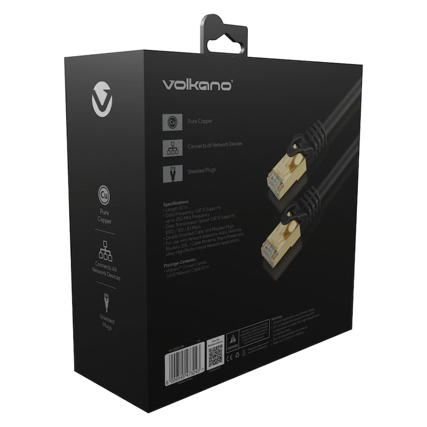 Volkano Connect Series CAT6 Network Cable 10m - Image 3