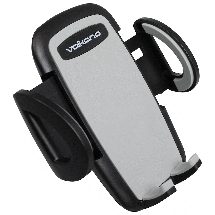 Volkano Flow Series Car Air Vent Phone Holder - Large - Black