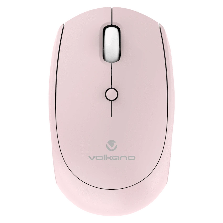 Volkano Talc Wireless Mouse - Pink