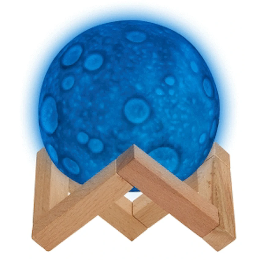 Volkano Galactic Mini Moon LED Mood Light – Battery Operated