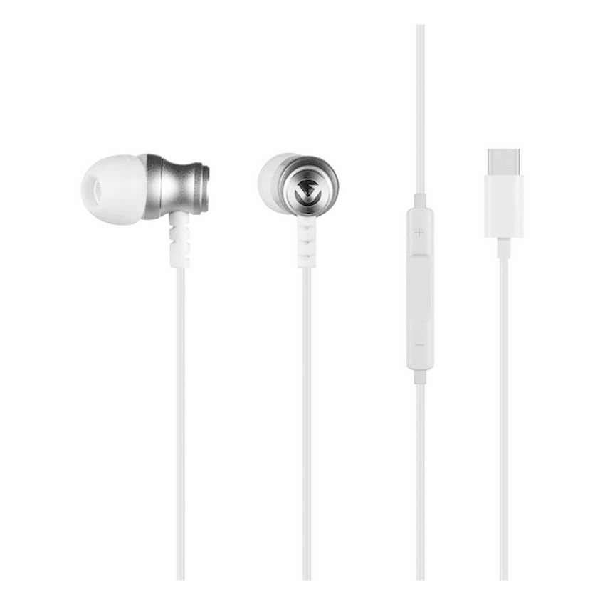 Volkano Prism 2.0 Series Type-C Earphone - White - Image 3