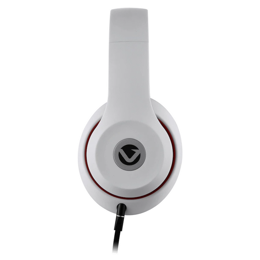 Volkano Falcon Series Headphones with Microphone - White - Image 4