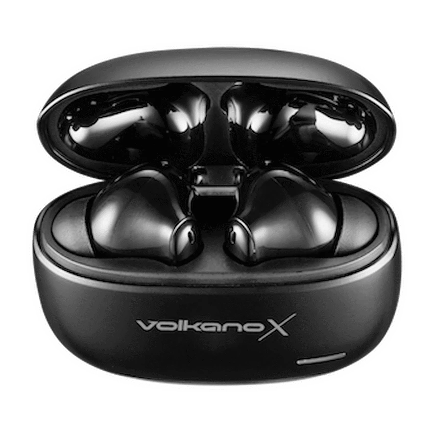 VolkanoX VXT200S Hybrid ANC TWS Earphones - Black - Image 4