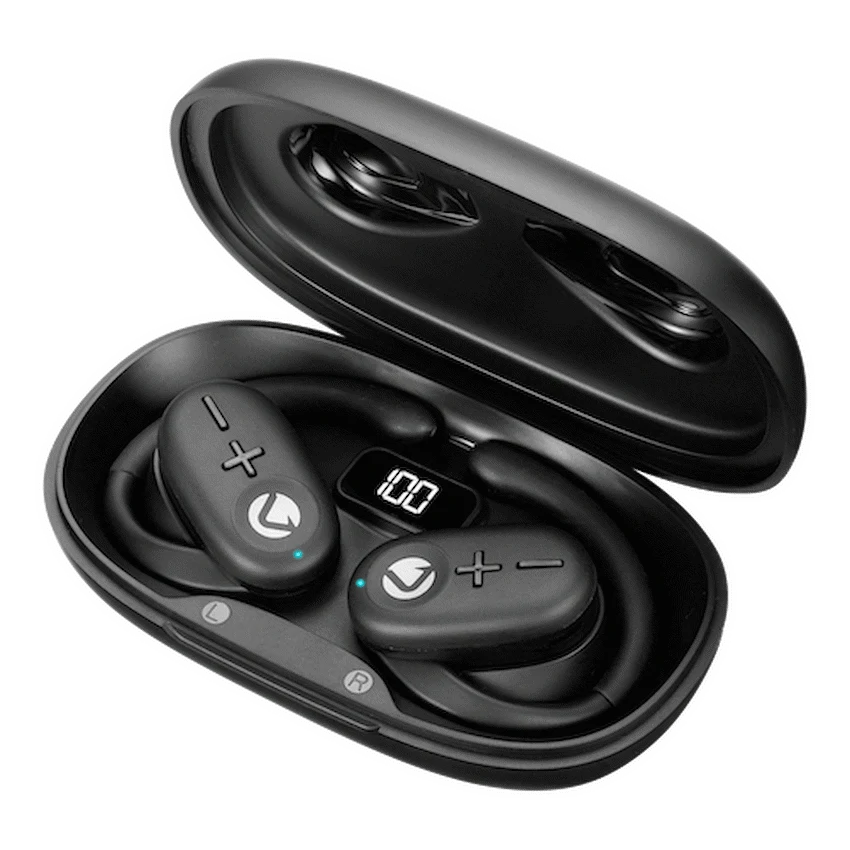 Volkano Stride Series Air Conduction TWS Earphones - Black - Image 3