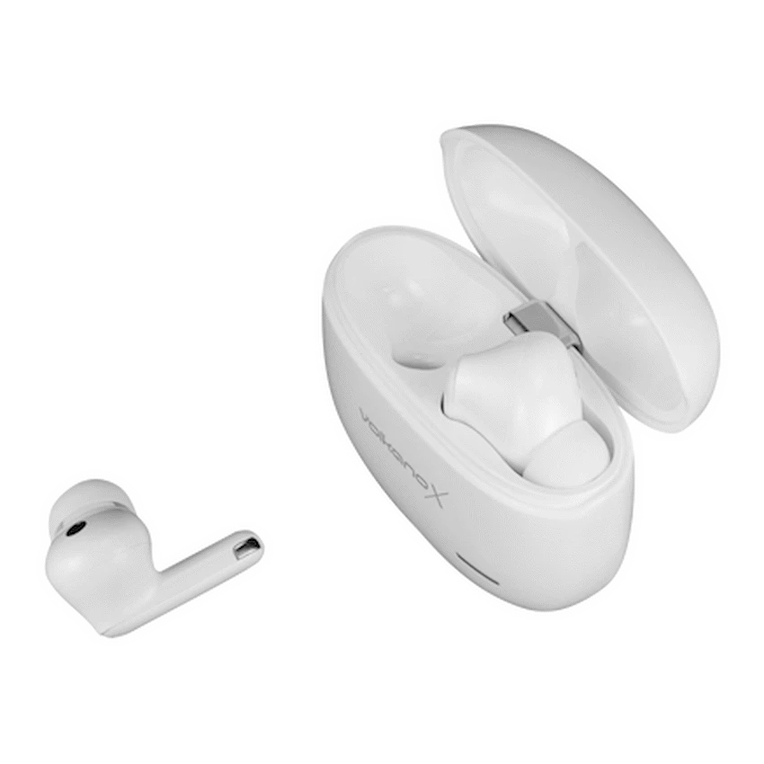 VolkanoX VXT200S Hybrid ANC TWS Earphones - White - Image 2