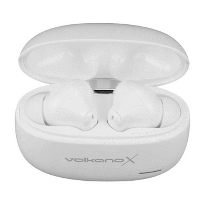 VolkanoX VXT200S Hybrid ANC TWS Earphones - White - Image 5