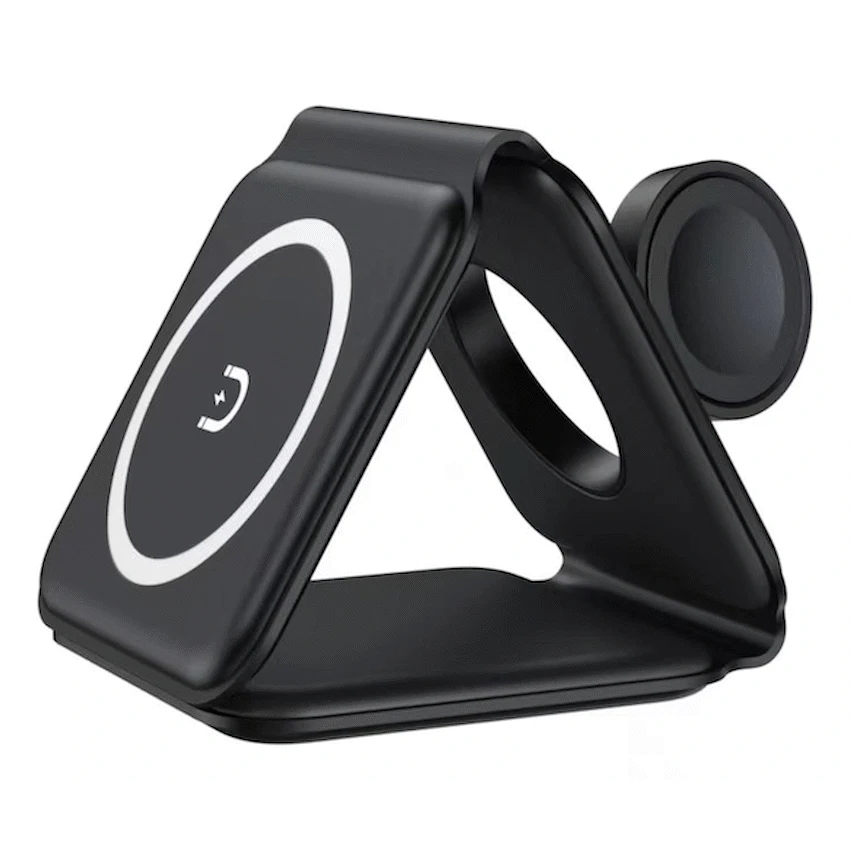 Volkano Triplex Series 3-in-1 Wireless Travel Charger