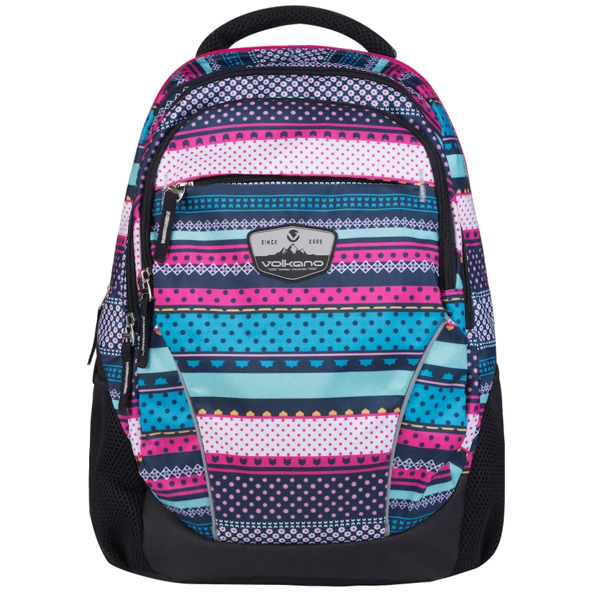 Volkano Champ Micro Aztec Backpack 22l - Pink