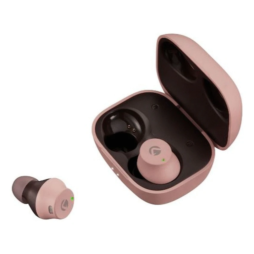 Volkano Taurus Series 2.0 True Wireless Earphones with Charging Case - Pink - Image 3