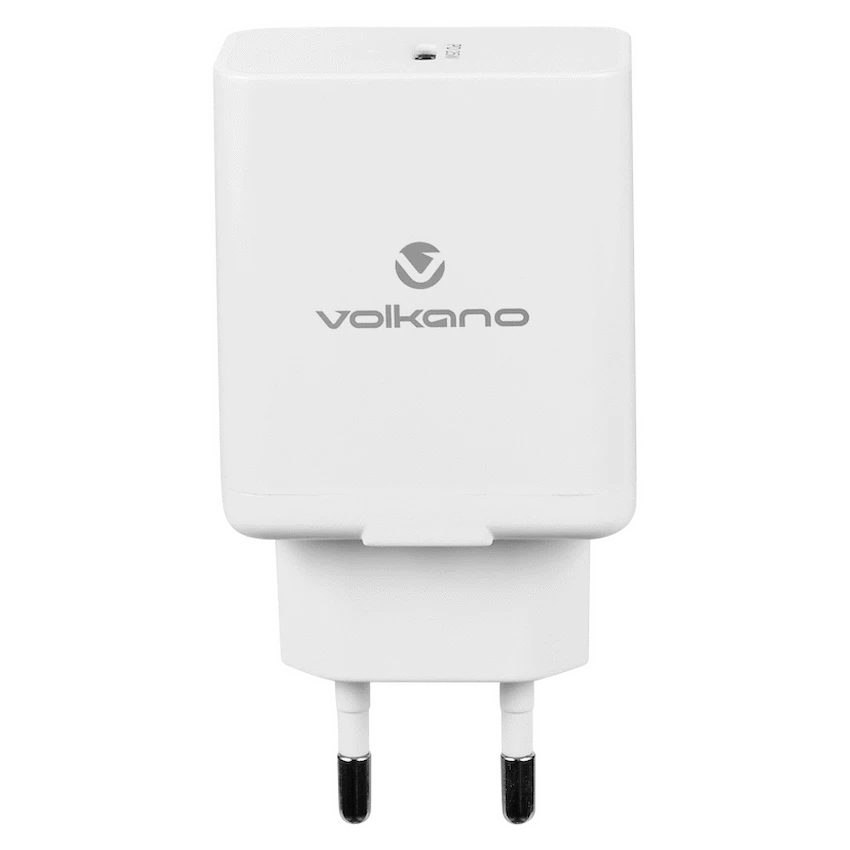Volkano Potent Series 25w P.D. / PPS Wall Charger - White - Image 3