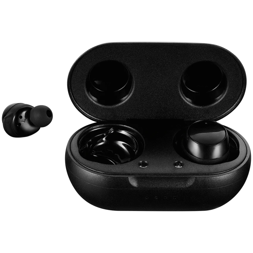 Volkano Pisces Series TWS Earphones + Charging Case - Black