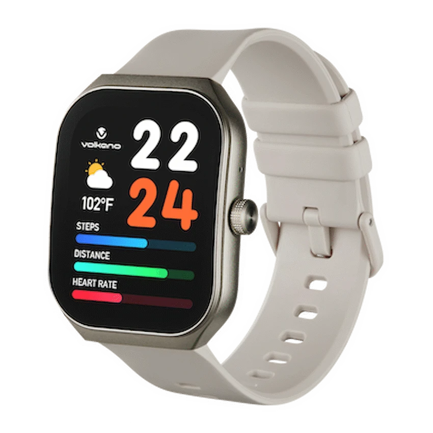 Volkano Spirit Series Smart Watch - Starlight Silver - Image 7