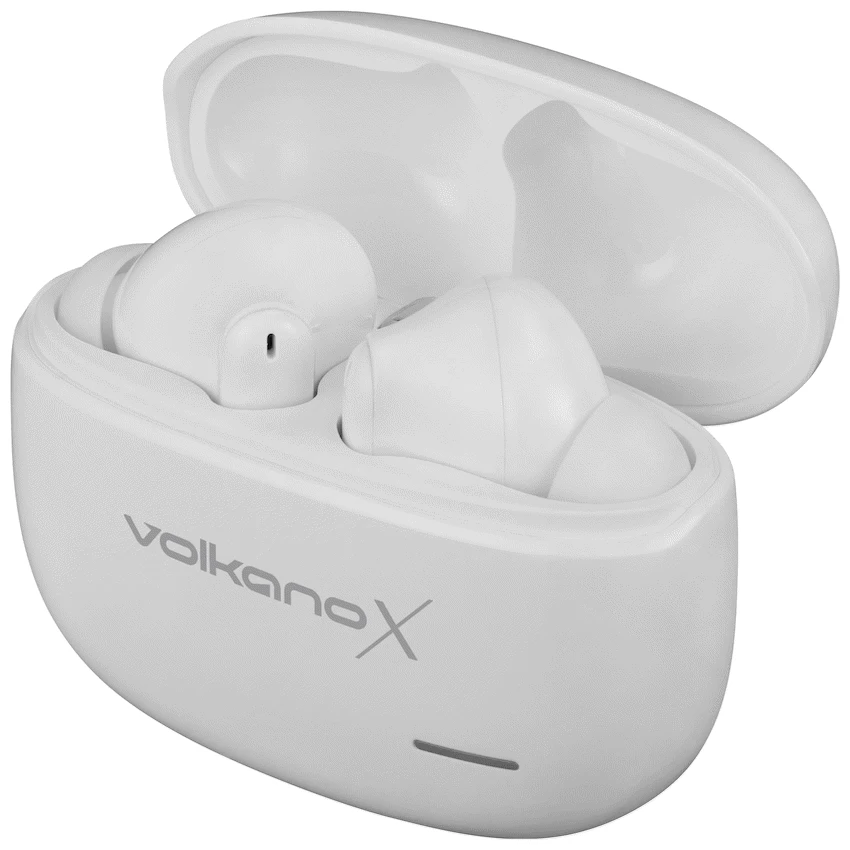 VolkanoX VXT200S Hybrid ANC TWS Earphones - White