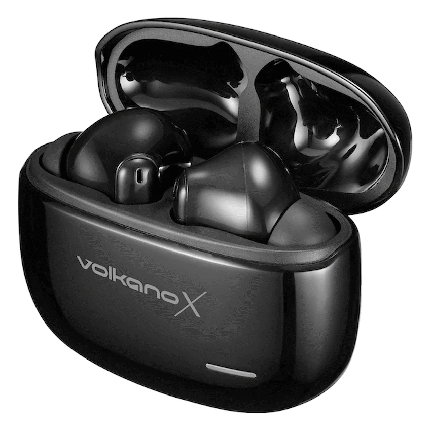 VolkanoX VXT200S Hybrid ANC TWS Earphones - Black - Image 7