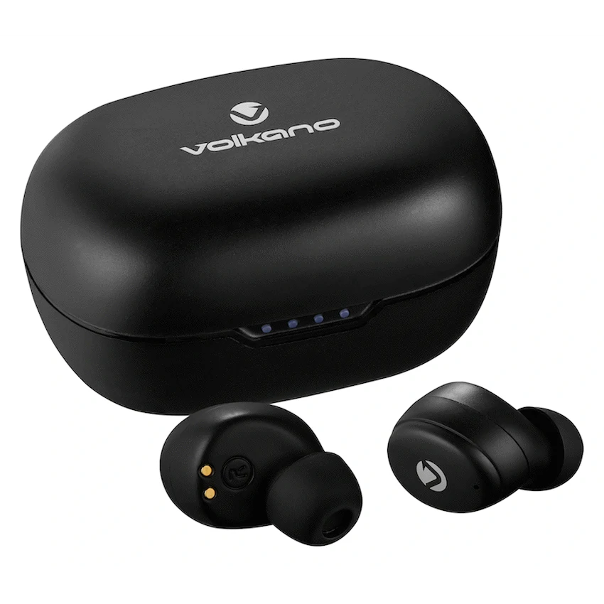 Volkano Sagittarius Series TWS Earphones + Charging Case - Black - Image 5