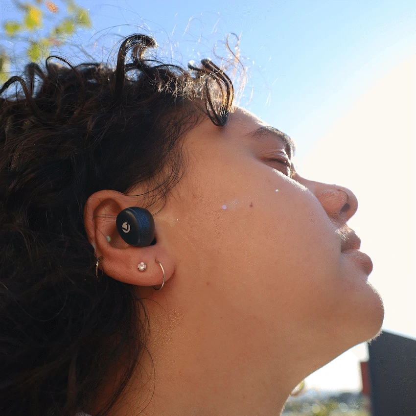 Volkano Sagittarius Series TWS Earphones + Charging Case - Black - Image 6