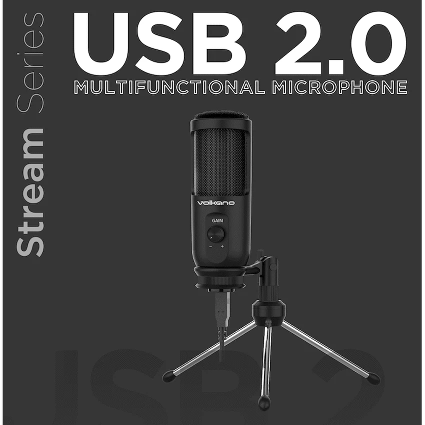 Volkano Stream series USB 2.0 - Multifunction Microphone - Image 3