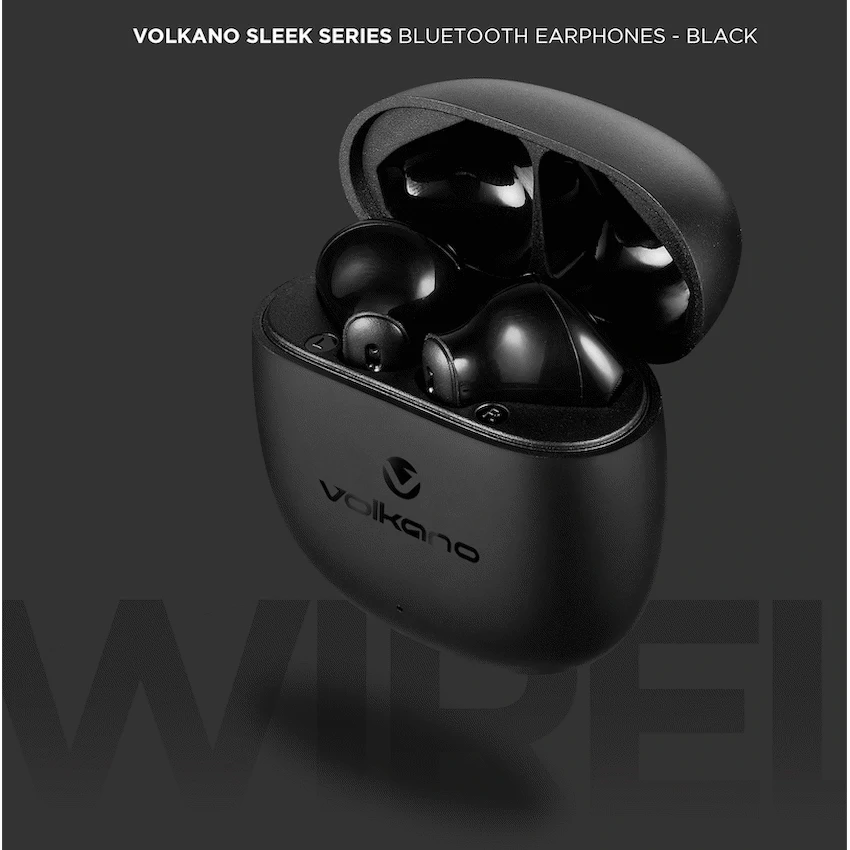 Volkano Sleek Series TWS Earphones - Black - Image 4