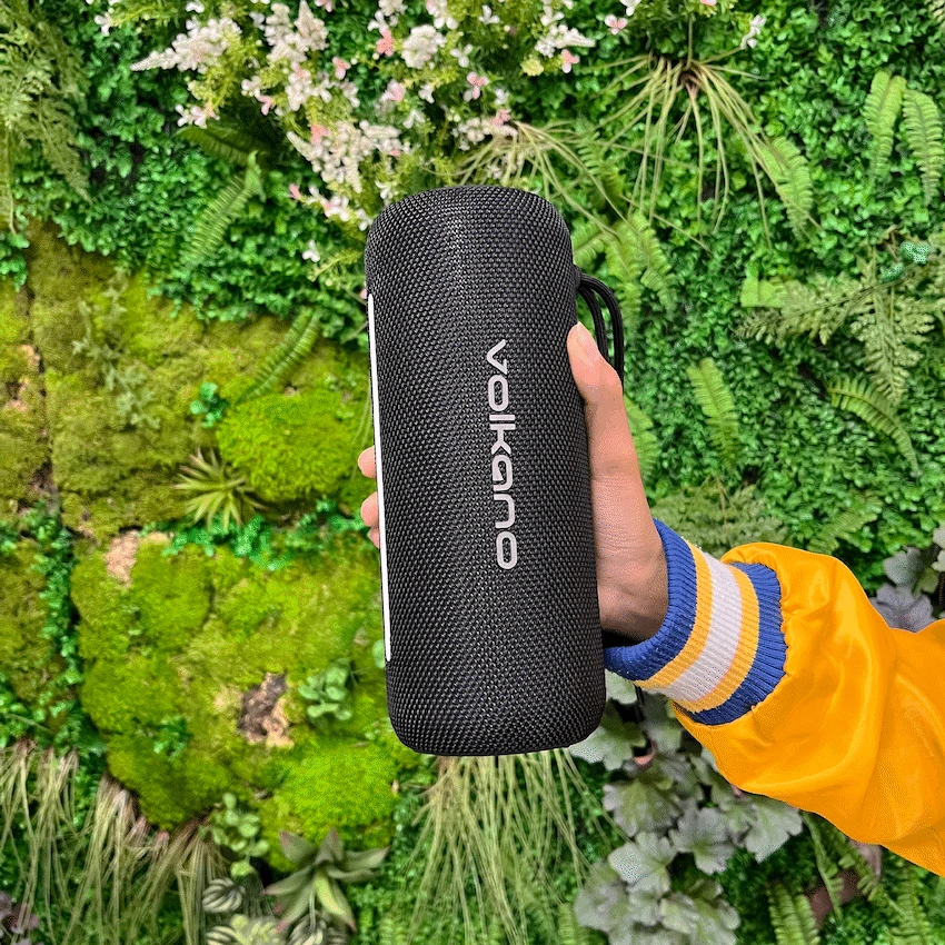 Volkano Rave Series Portable Bluetooth Speaker - Black with grey buttons - Image 9