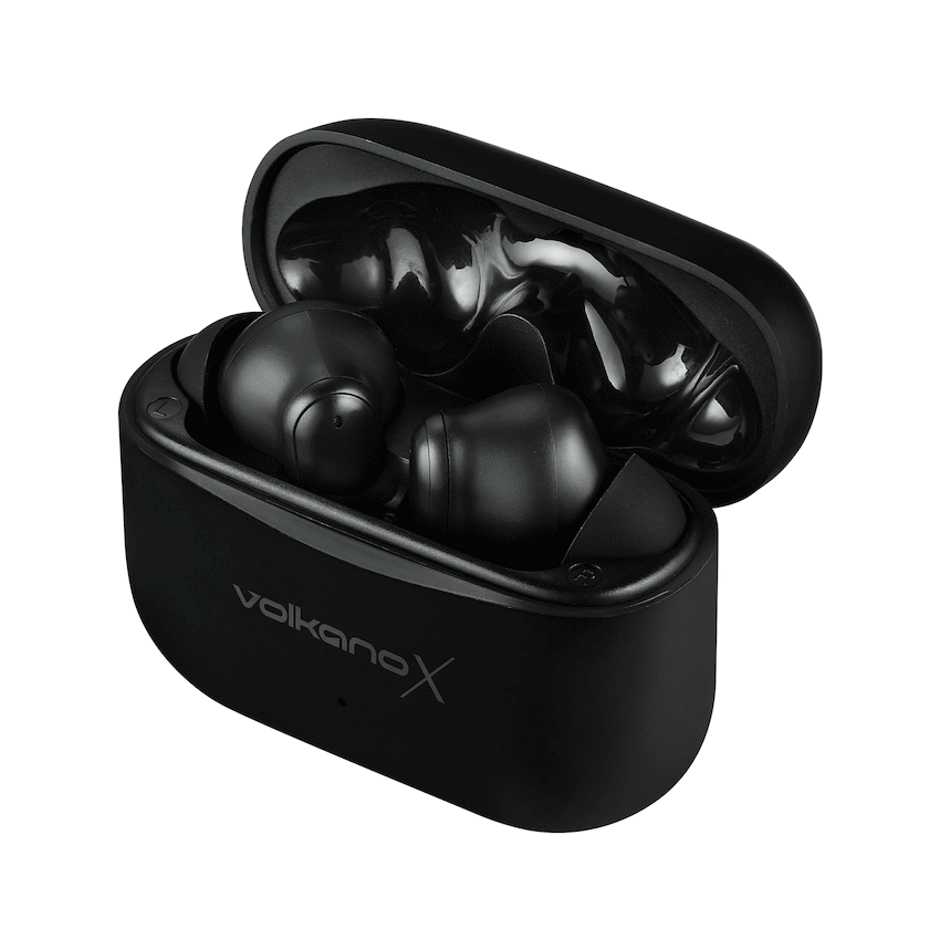 VolkanoX VXT100S TWS Earphones - Black - Image 3