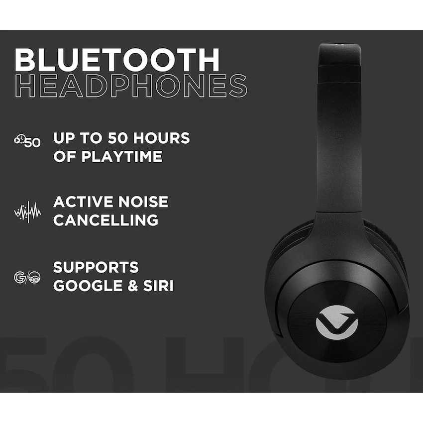 Volkano Rhapsody 3.0 Series Active Noise Cancelling BT Headphones - Image 4