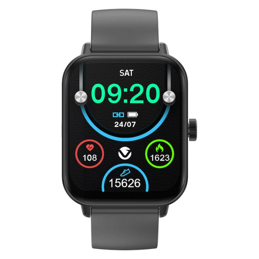 Volkano Chroma Series Smartwatch with Dark Grey Strap