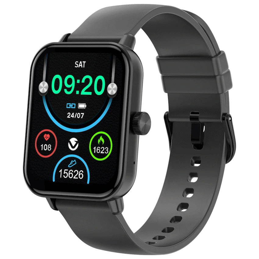 Volkano Chroma Series Smartwatch with Dark Grey Strap - Image 2
