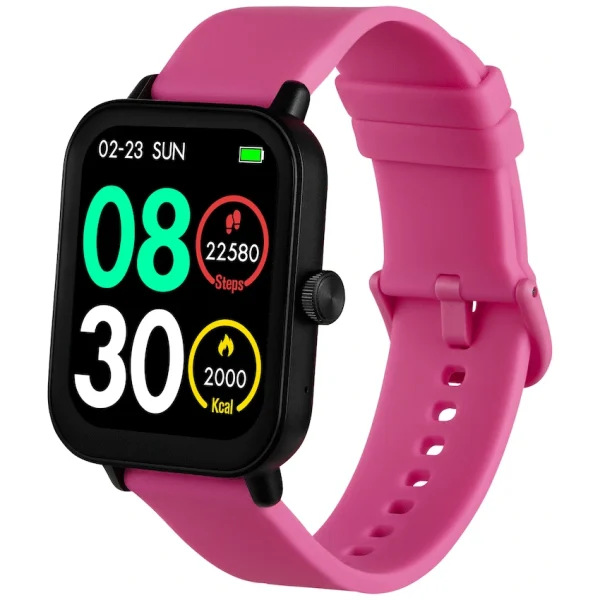 Volkano Chroma Series Smartwatch with Pink Strap - Volkano