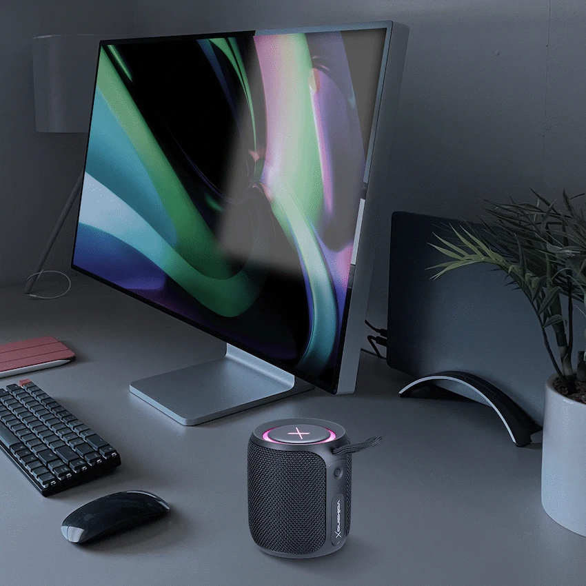 Volkano X Wave IPX66 Bluetooth Speaker - Black - Image 8