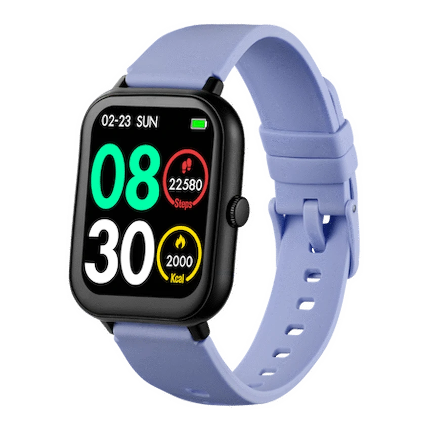 Volkano Chroma Series Smartwatch with Ultramarine Strap - Image 2