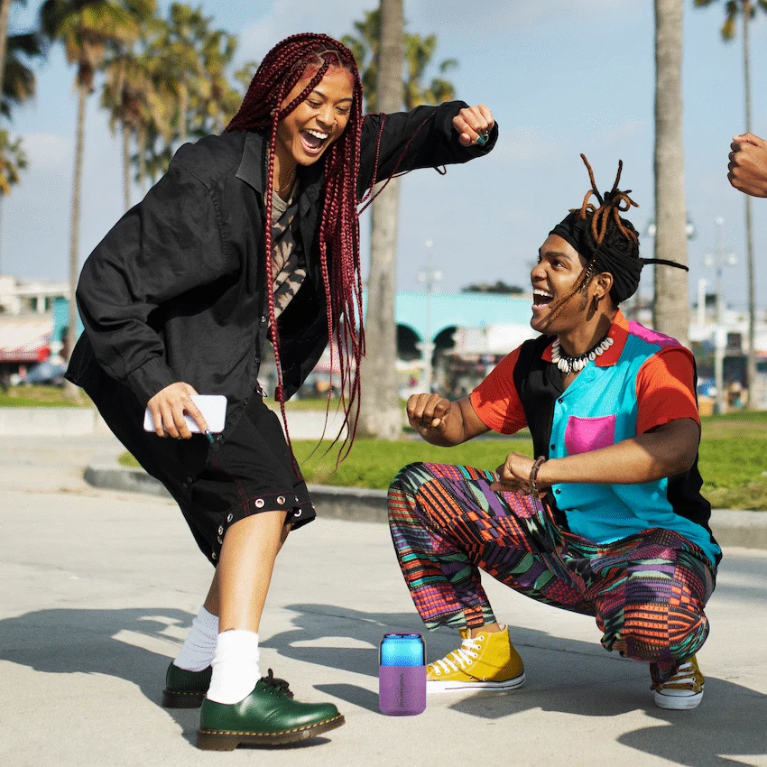 Volkano Neptune Bluetooth Wireless Speaker - Purple - Image 6