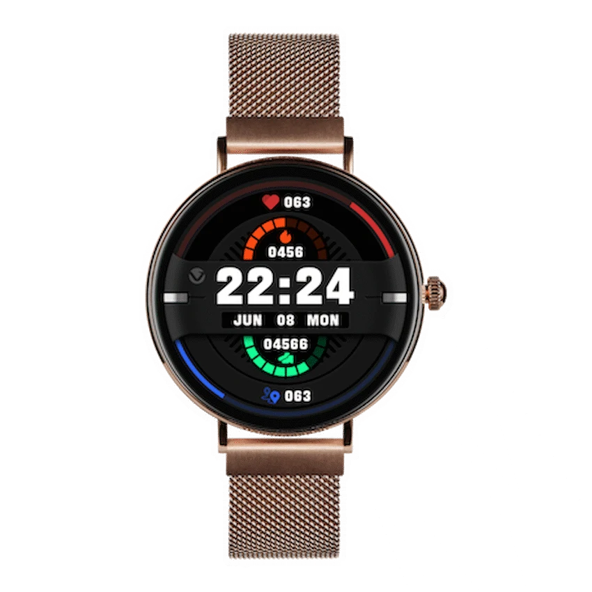 Volkano Valencia Series Ladies Smart Watch - Rose Gold - Image 5